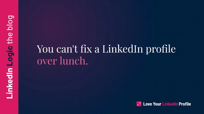 Don't Buy My LinkedIn Profile Course If This Sounds Like You
